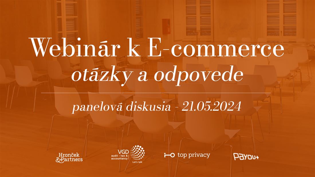 Webinár E-commerce - otázky a odpovede